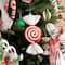 Glitzhome® 18 Pack Whimsical Red & Green Deluxe Large Ornaments